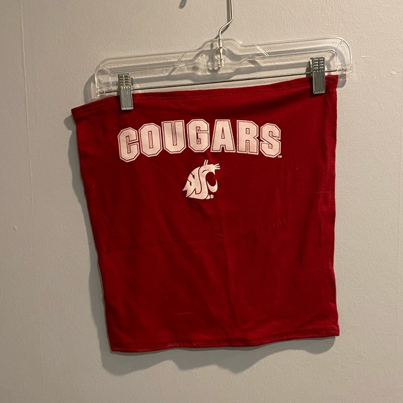 Tops - Red Cougars WSU Tube Top